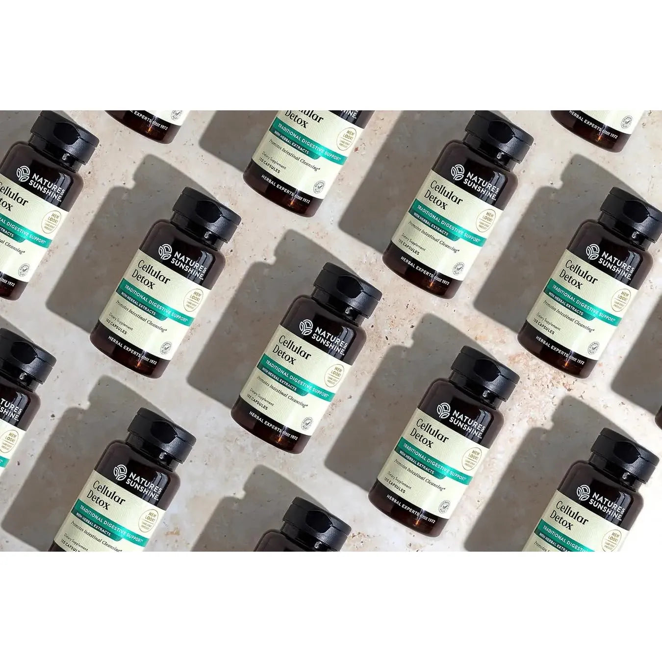 Natures Sunshine Cellular Detox 100 Capsulas Kosher Suplemento Digestivo Natural