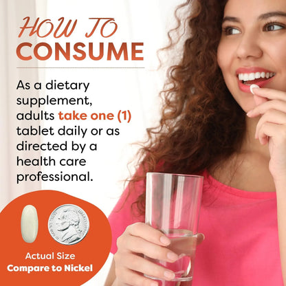 Suplemento De Zinc Gluconato 50 Mg 240 Comprimidos Paquete Doble Best Naturals