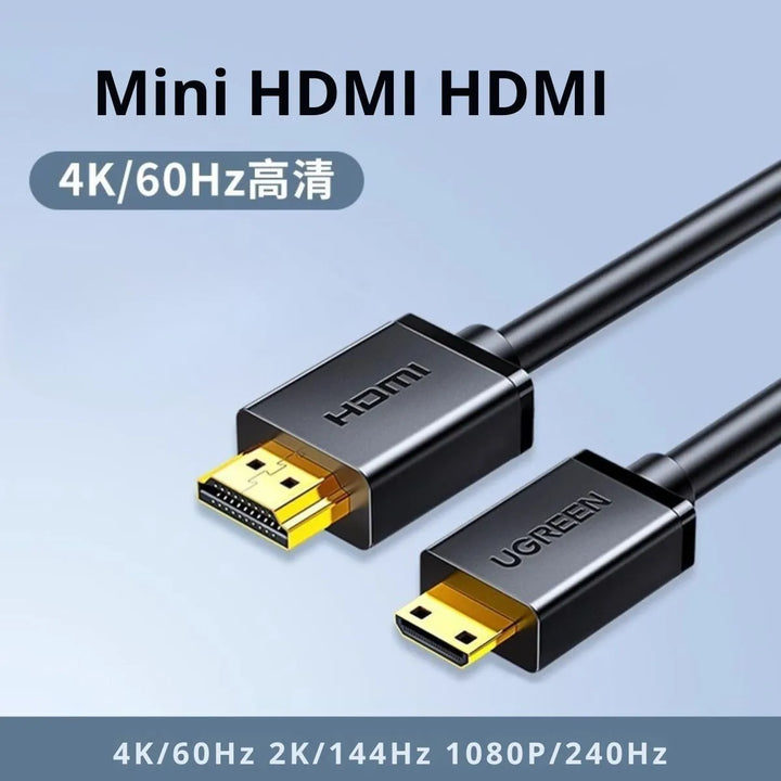 Cable Hdmi Ugreen 10118 Mini A Estándar 3m Alta Definición - Imagen 3