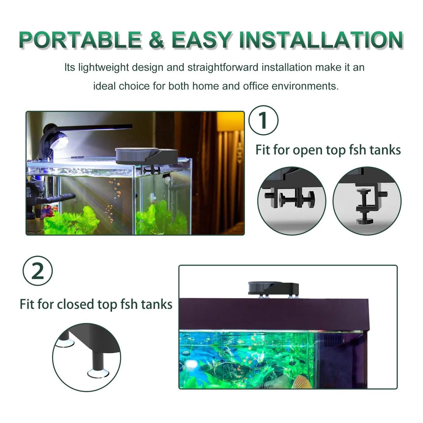 Alimentador Automático De Peces 60 Ml Dispensador Recargable USB Temporizador LCD