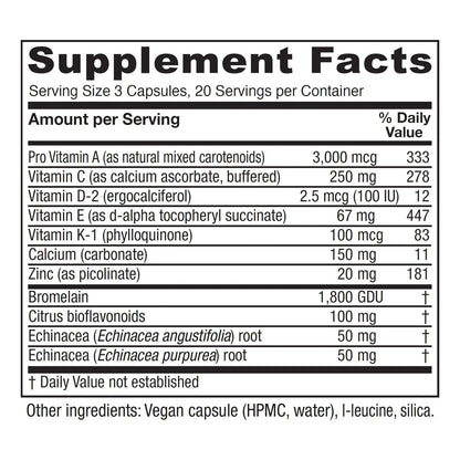 Opti Recovery Multivitaminico Pre Y Post Cirugia Cuidado Heridas Vitaminas Esenciales