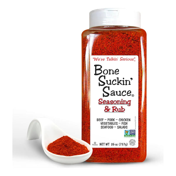 Bone Suckin Sauce Seasoning Rub Original 26 Onzas Sabor Unico Y Natural