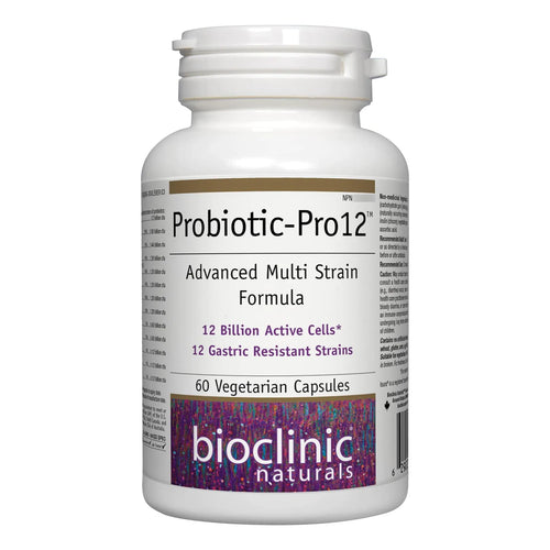 Probióticos Pro 12 60 Cápsulas Vegetales Refuerza Tu Flora Intestinal Y Defensas