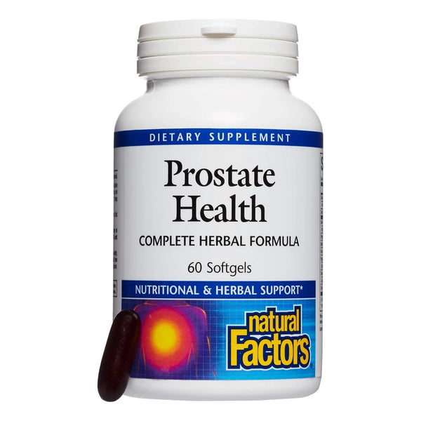 Fórmula Herbal Próstata Salud Palma Enana Cúrcuma 60 Cápsulas Natural Factors