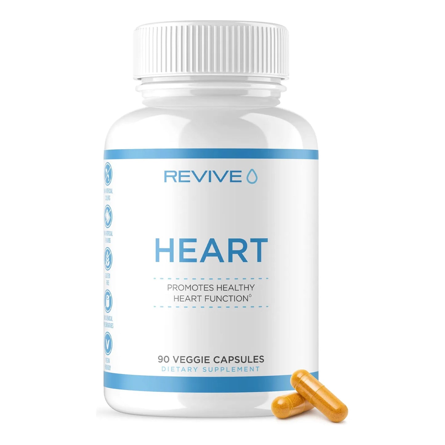 Capsulas Vegetales Coq10 200 Mg Para Funcion Muscular Del Corazon 90 Unidades Vegano Sin Gluten