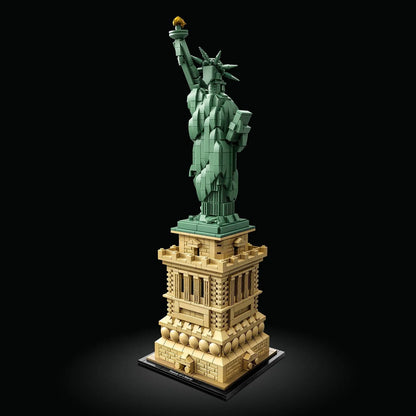 Lego Arquitectura 21042 Estatua De La Libertad 1685 Piezas Kit De Construccion