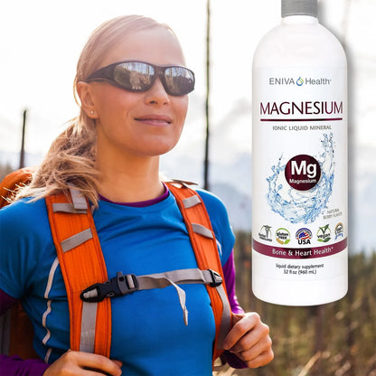 Suplemento De Magnesio Ionico Liquido 32 Onzas Salud Digestiva Energia Muscular Y Huesos