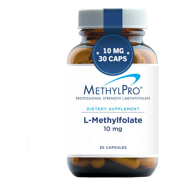 L-Metilfolato 10 Mg Suplemento Cerebral Y Estado De Ánimo 30 Cápsulas