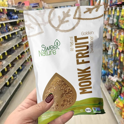 Edulcorante De Fruta De Monje Sin Omg 450g Sin Gluten Ecológico