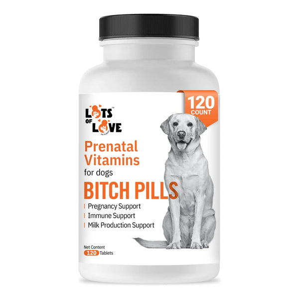 Vitaminas Prenatales Para Perros 120 Tabletas Apoyo Nutricional Embarazo Y Lactancia