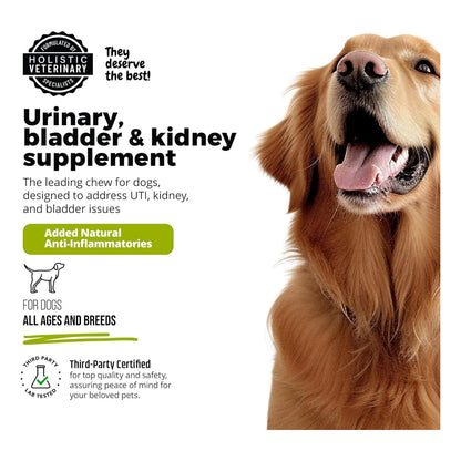 Tratamiento Masticable UroMAXX Para Infeccion Urinaria En Perros Sabor Pollo Natural