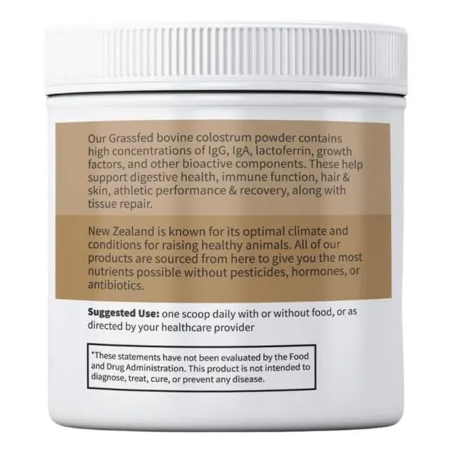 Calostro De Res Alimentado Con Pasto Primal Being Soporte Inmunologico Y Salud Intestinal 3.17 Oz