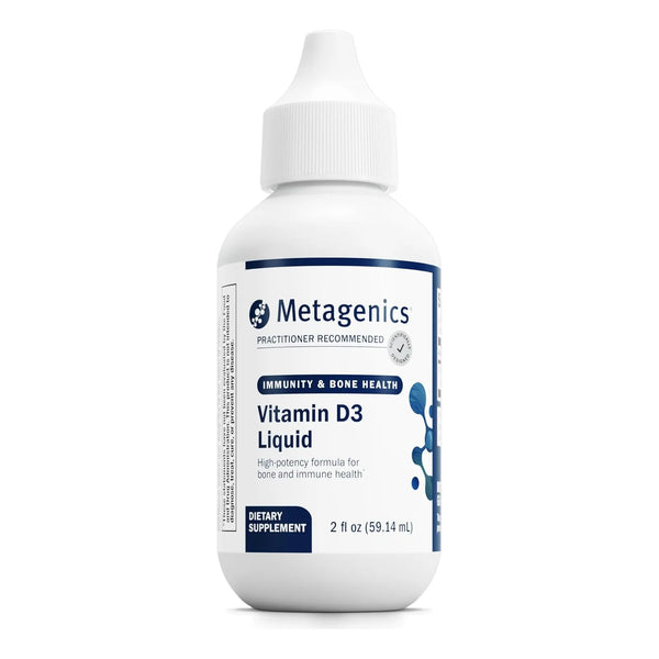Vitamina D3 Liquida Metagenics Salud Osea Cardiovascular E Inmunologica 2 Onzas