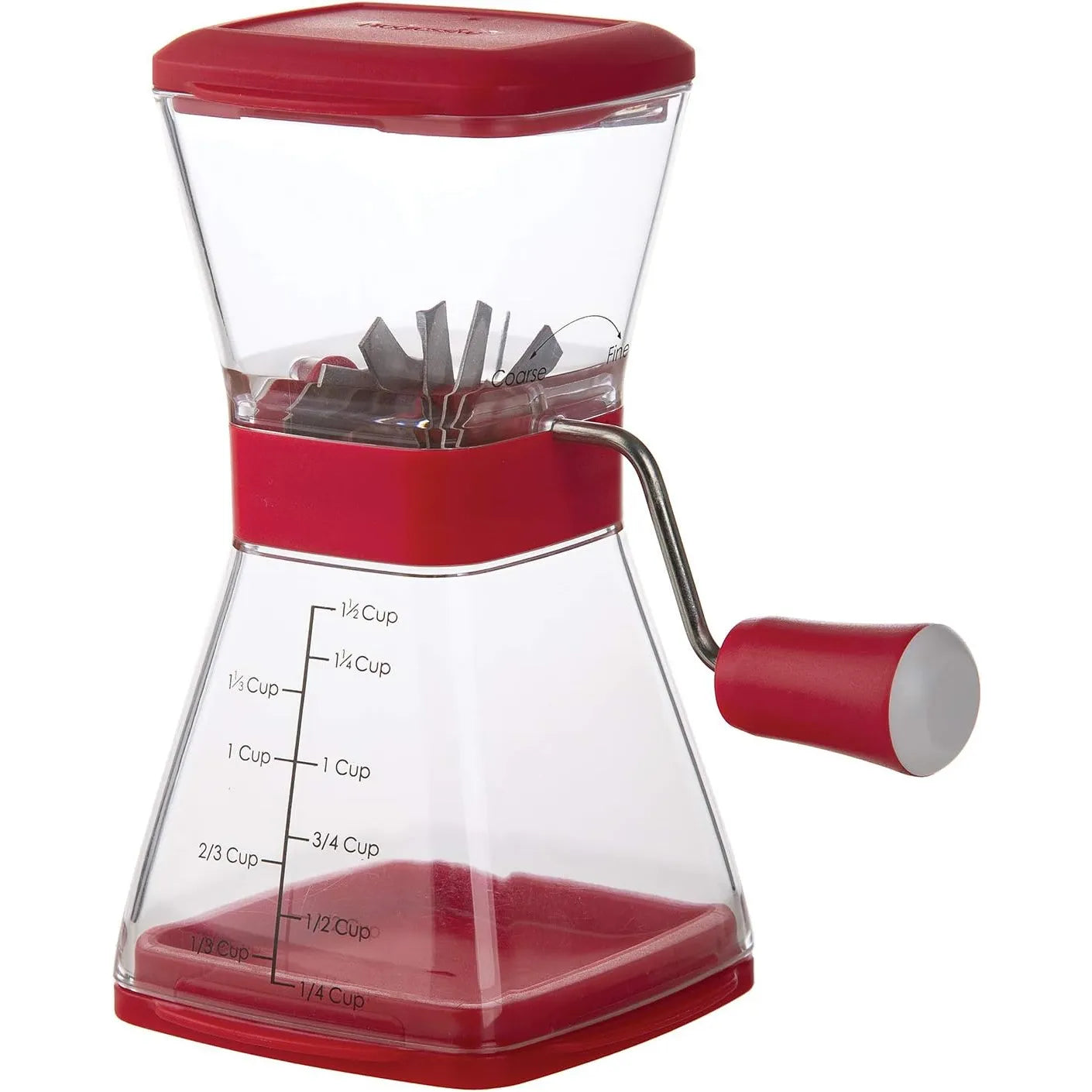 Picadora De Nueces Progresiva Nut Chopper Roja Ideal Para Cocina Rapida Y Facil