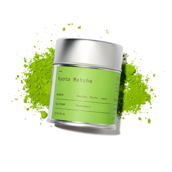 Dona Matcha Ceremonial Molido A Piedra De Wazuka Kyoto Lata
