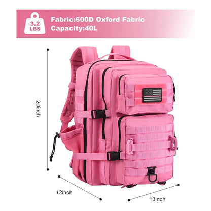 Mochila Táctica Militar Para Campamento De 3 Días Equipo De Asalto Resistente Y Multifuncional