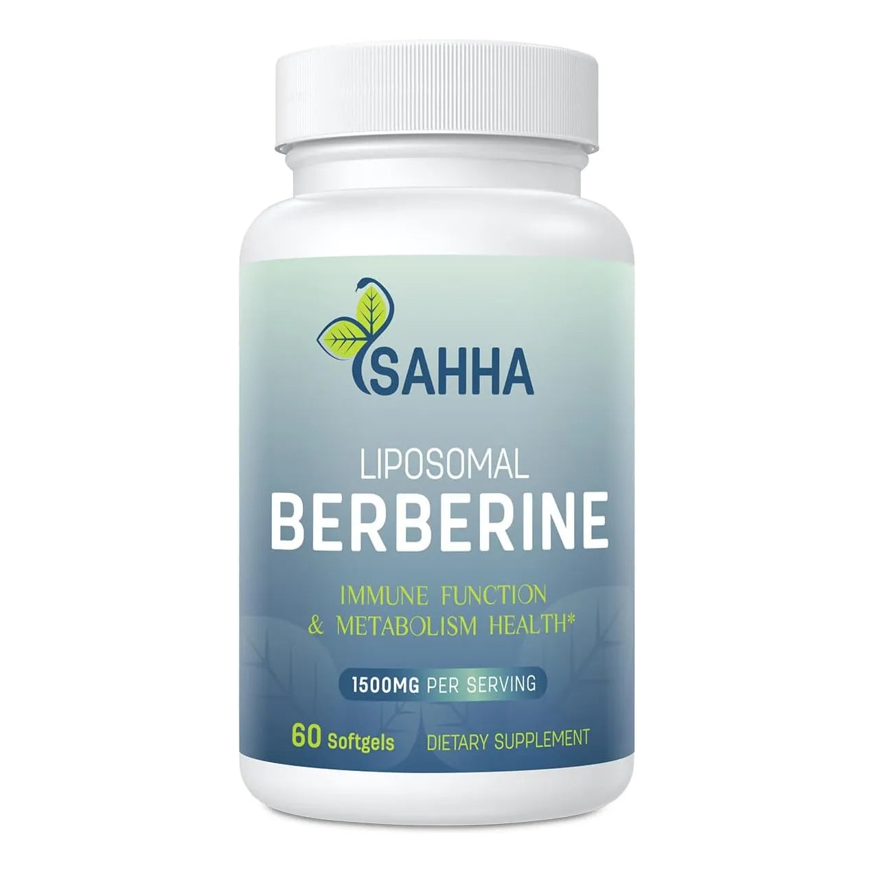 Cápsulas Liposomales Berberina 1500mg Sahha Absorción Superior Efecto Antioxidante