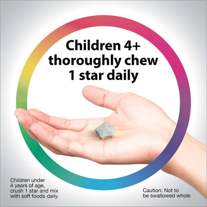 Kids One Multivitaminico Masticable Para Niños Crecimiento Saludable Sabor Frutas