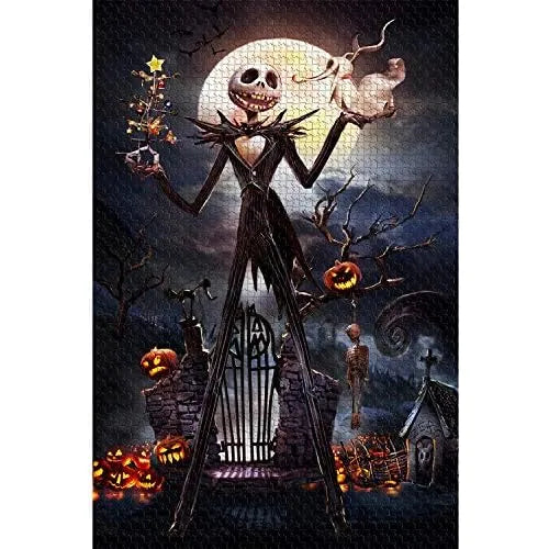 Rompecabezas De Madera 1000 Piezas Halloween Najiaxiaowu Diversion Reto