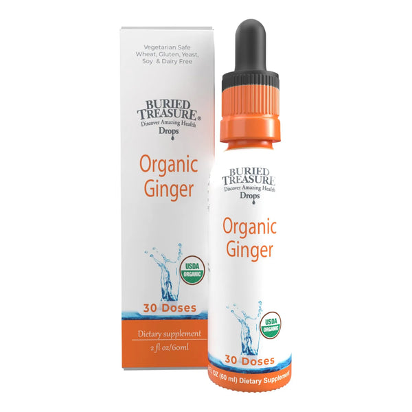 Gotas De Jengibre Organico Digestivo Sin Azucar Ni Alcohol Alivia Nauseas