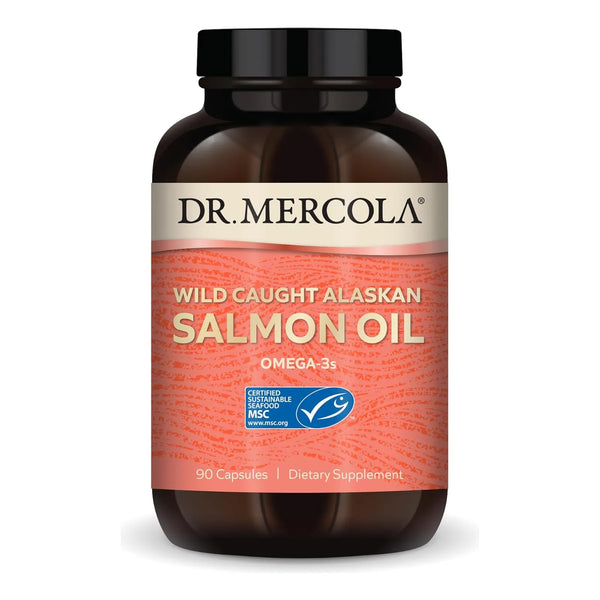 Aceite De Salmón Salvaje De Alaska 90 Cápsulas Omega 3 Apoyo Cognitivo Y Cardiovascular