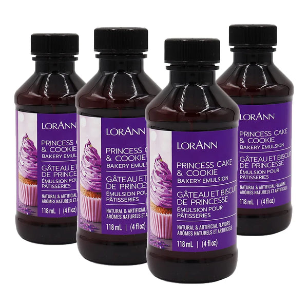 Emulsión De Pastel De Princesa Y Galletas Sin Gluten 118ml Sabor Intenso Y Versátil