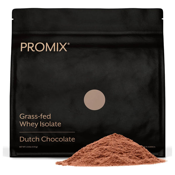 Proteina De Suero En Polvo Chocolate 2.5 Lb Promix Alimentado Con Pasto Natural