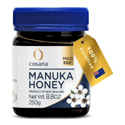Miel De Manuka 550 MGO 250g Pura Certificada Nueva Zelanda