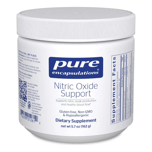 Soporte De Óxido Nítrico Pure Encapsulations 5.7 Onzas Energía Muscular Y Circulación