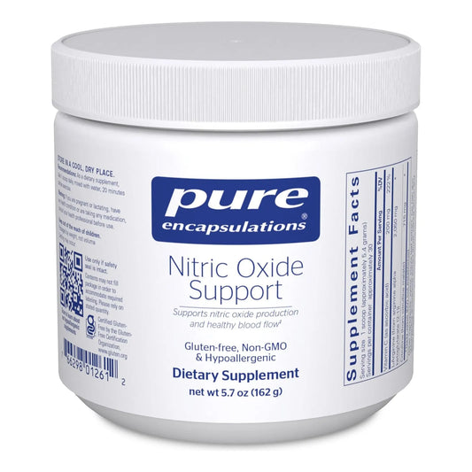 Soporte De Óxido Nítrico Pure Encapsulations 5.7 Onzas Energía Muscular Y Circulación
