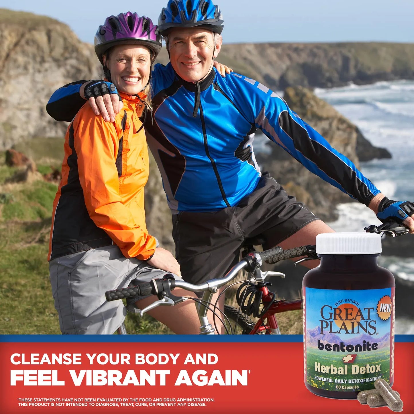 Arcilla Bentonita Con Hierbas Detox 60 Caps Limpieza Interna Yerba Prima