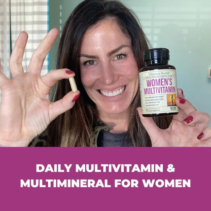 Multivitaminico Diario Mujer Soporte Inmunologico Cabello Piel Uñas 60 Capsulas