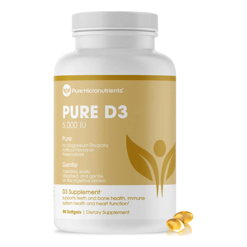 Vitamina D3 5000 UI Colecalciferol Soporte Inmunologico Huesos Y Musculos 90 Capsulas
