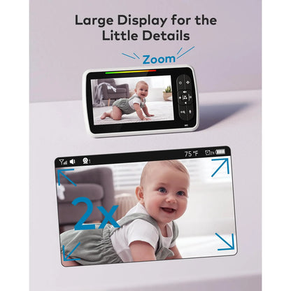 Cámara Para Bebés Con Visión Nocturna Y Conexión Wi-Fi HD SM652