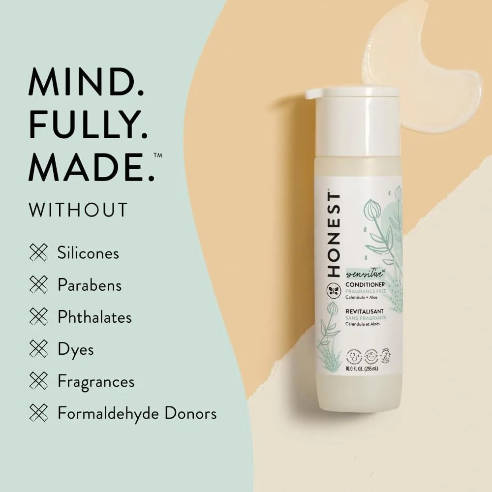 Acondicionador De Lavanda Calmante The Honest Company Cabello Suave Y Nutrido