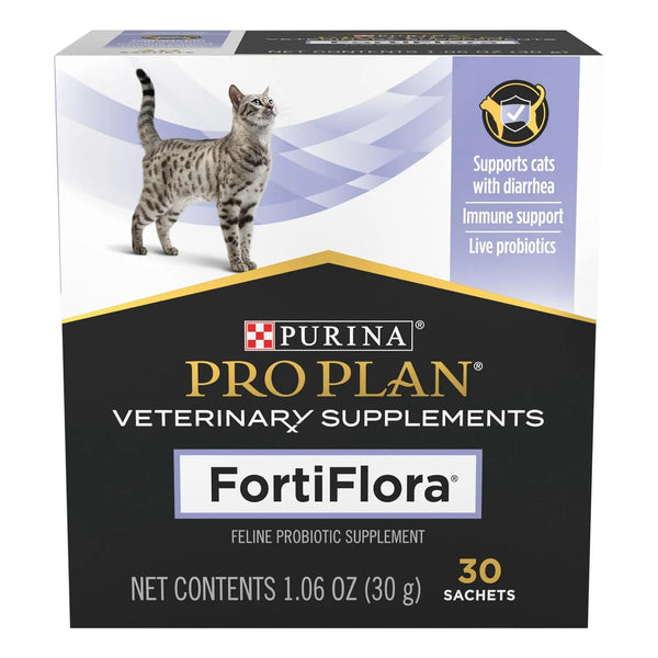 Suplemento Nutricional FortiFlora Para Gatos Con Probióticos Y Vitaminas Purina