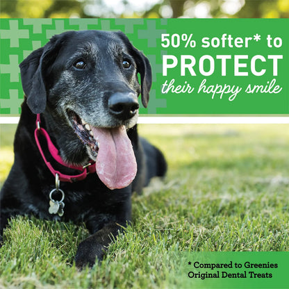 GREENIES Aging Care TEENIE Golosinas Naturales Para Cuidado Dental De Perros Pequeños 96 Unidades