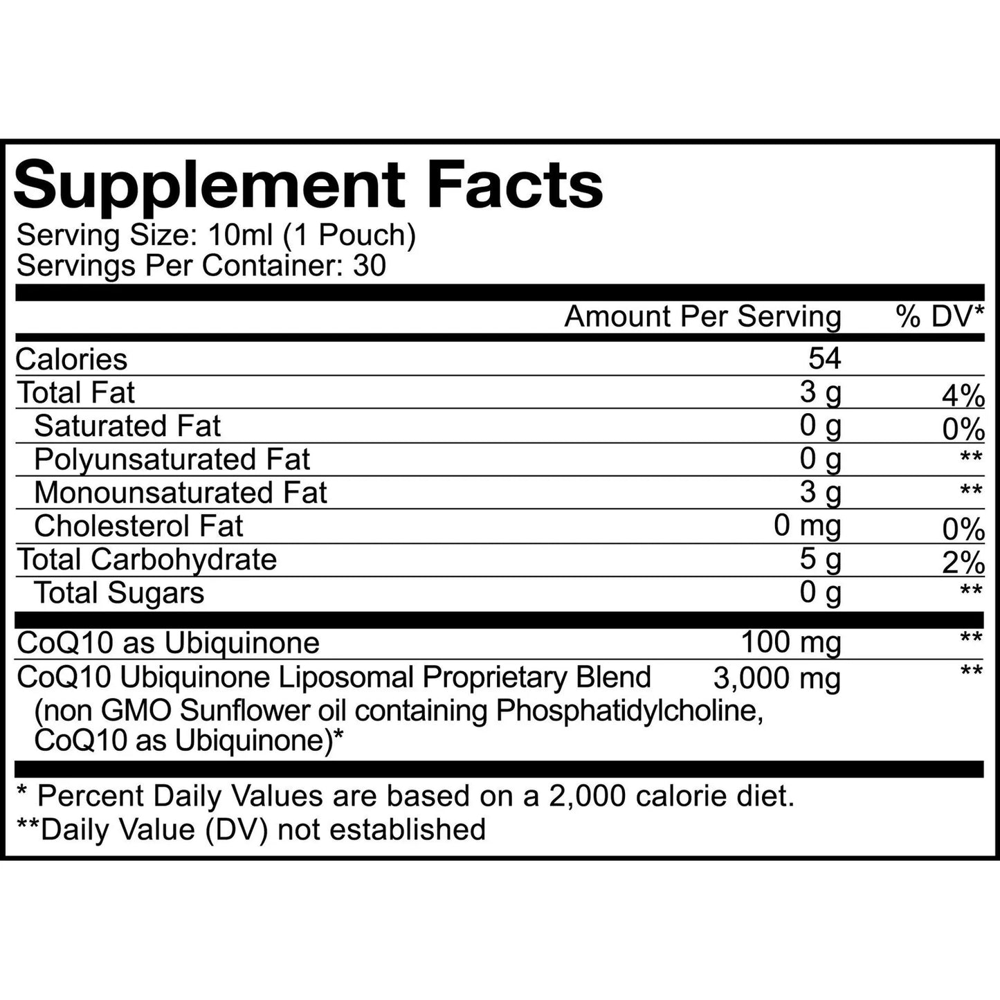 Wonder Heart CoQ10 Liposomal Suplemento Cardiaco Sabor Frambuesa 100 Mg X 30 Sobres