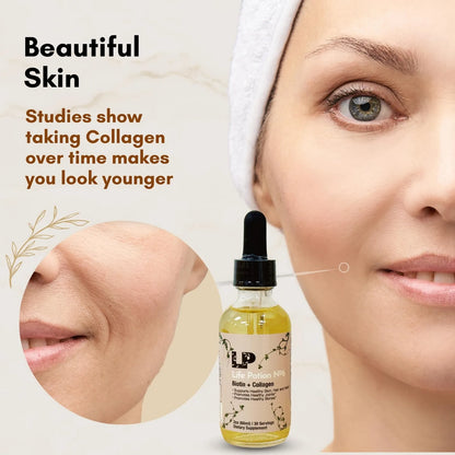 Life Potion 06 Colageno Y Biotina Crecimiento Cabello Extra Fuerte 50000 Mcg
