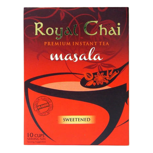Té Instantáneo Premium Masala Endulzado Royal Chai Pack X2 Sabores Exóticos