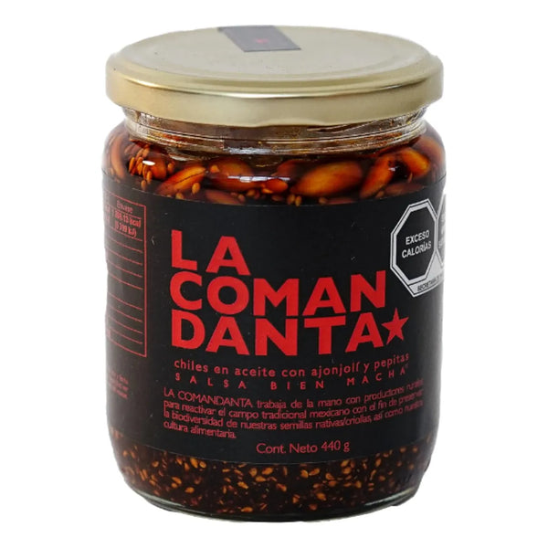 La Comandanta Salsa Macha 440g Sabor Auténtico Y Natural