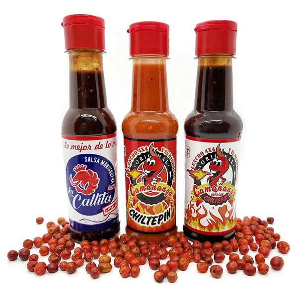Salsas La Callita Camananga Roja Y Negra En Métrico 85 Gram Sabor Auténtico Y Tradicional