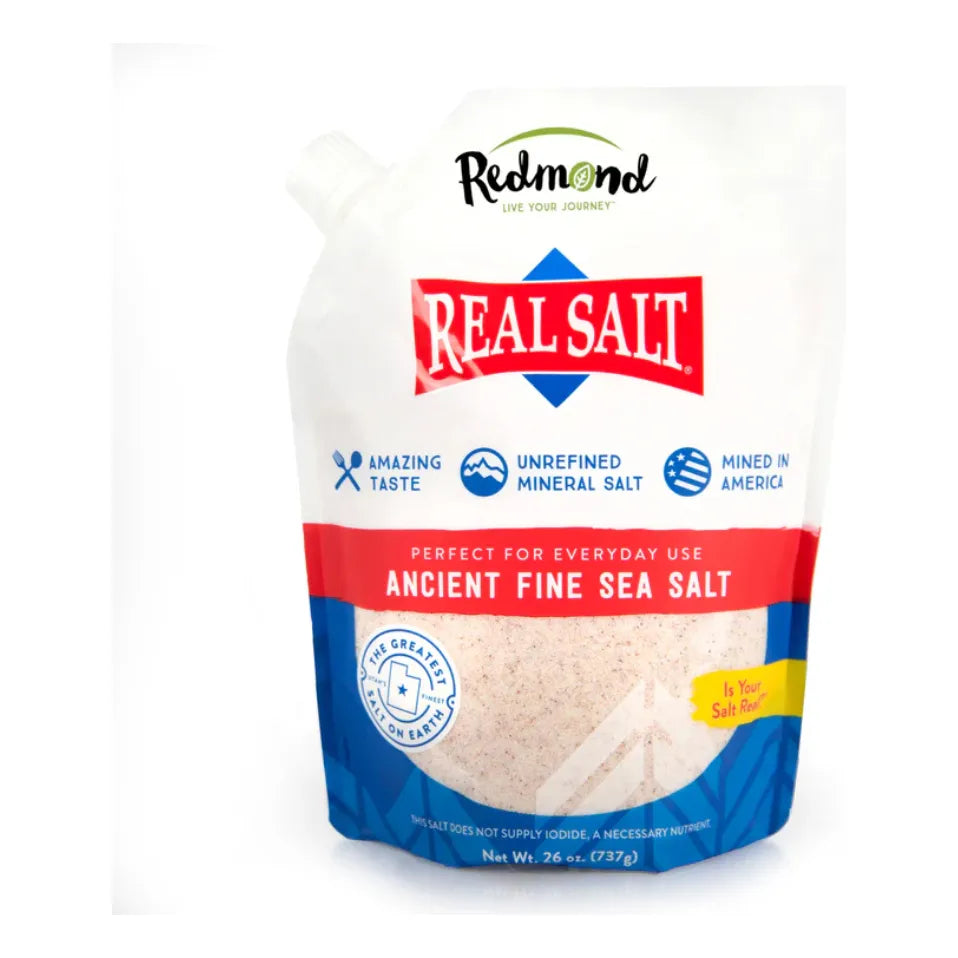 Redmond Real Salt 737 Grs Sal Natural Con 60 Minerales Esenciales Pura Y Deliciosa