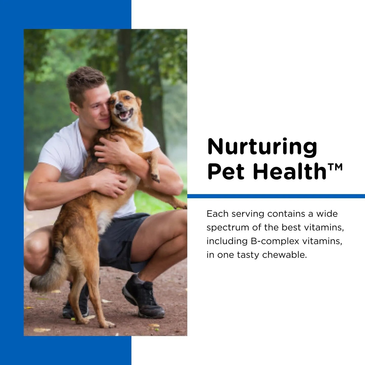 Masticables Multi Vitaminicos NutriVet Para Perros Adultos 120 Unidades Sabor Higado