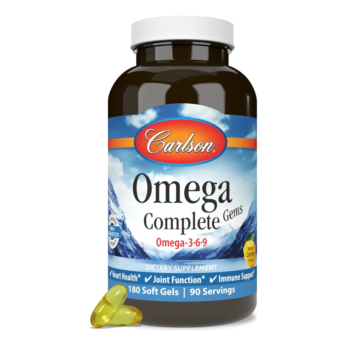 Gemas Completas Omega 3 6 9 180 Capsulas Salud Corazon Articulaciones