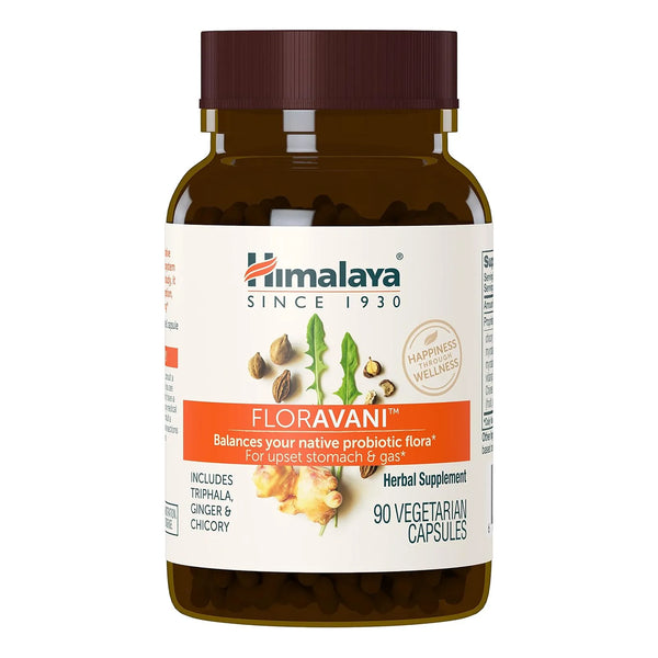 Himalaya FlorAvani Probiótico Digestivo 90 Cápsulas Alivia Gases Y Acidez