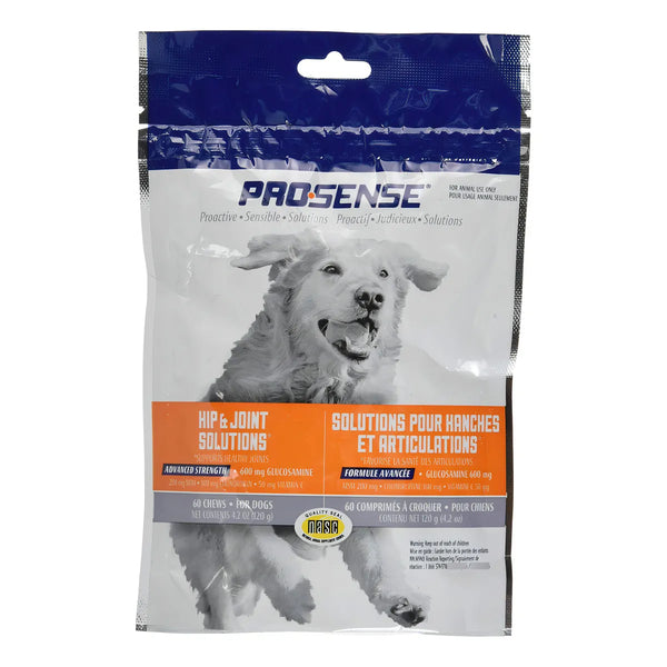 Masticables De Glucosamina Avanzada 60 Unidades Para Alivio Articular En Perros