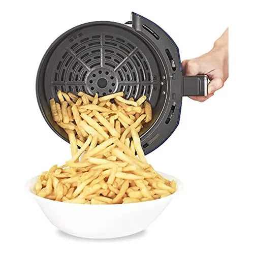 Freidora De Aire CRUX 3.7QT Precalentamiento Rapido Cocina Saludable Sin Aceite