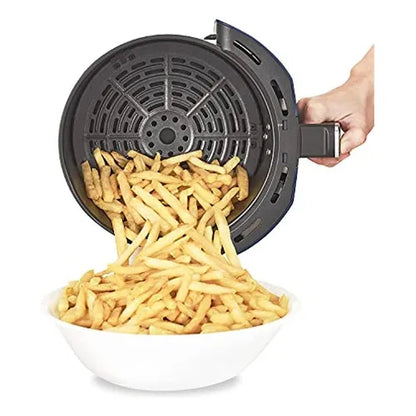 Freidora De Aire CRUX 3.7QT Precalentamiento Rapido Cocina Saludable Sin Aceite