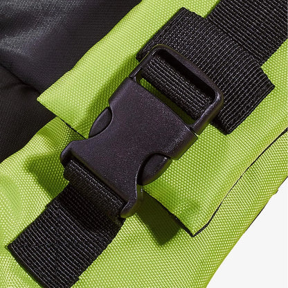 Chaleco Salvavidas Tiburón Perros Azul Naranja Traje Baño G XS Seguro Divertido